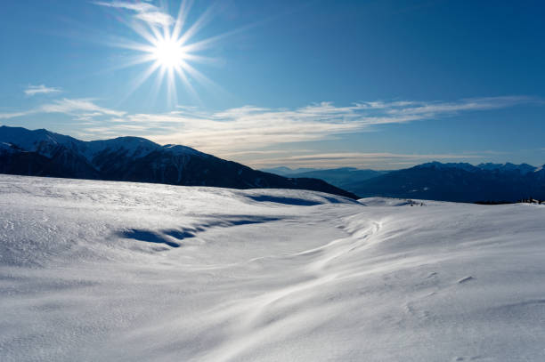 istock Winter landscape in the Alps 1344243263