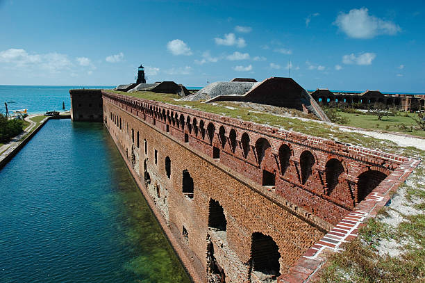 istock Dry Tortugas Fort Jefferson Florida Brick Wall 134424463