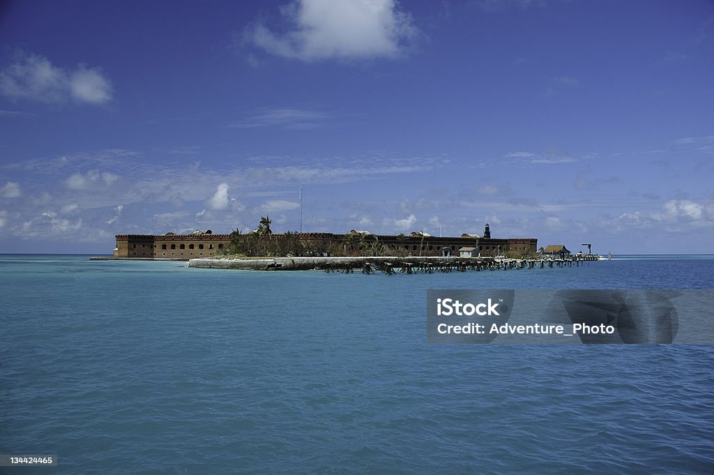 Dry Tortugas Fort Jefferson Florida Dry Tortugas Fort Jefferson Florida.  ProPhoto RGB. Castle Stock Photo