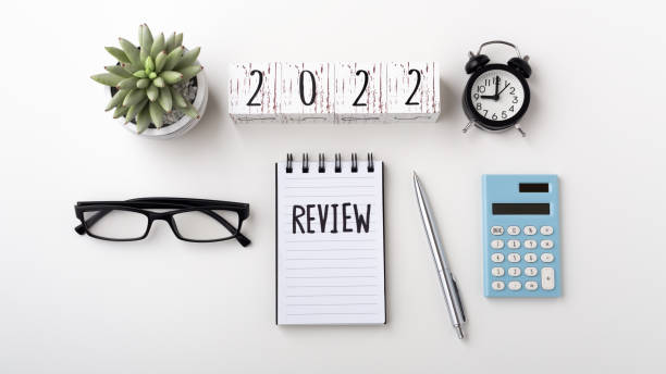 istock Review time concept with notebook and calculator 1344252908