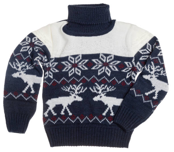 istock Kids warm Christmas turtleneck sweater isolated on white 1344255403