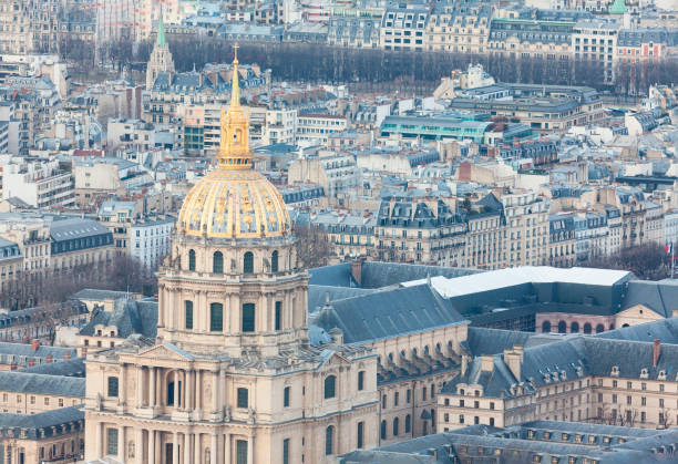 istock Golden cupola of Les Invalides 1344267570