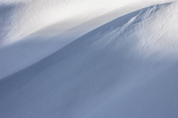 istock Pure snow filed with edge 1344274759