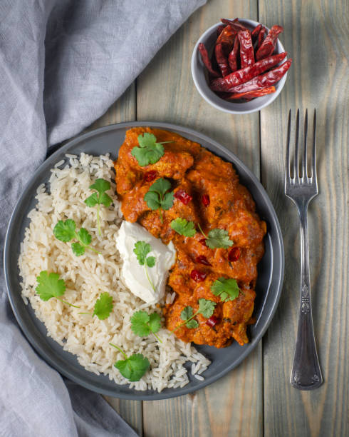 istock rice with chicken and eggplant masala 1344277658