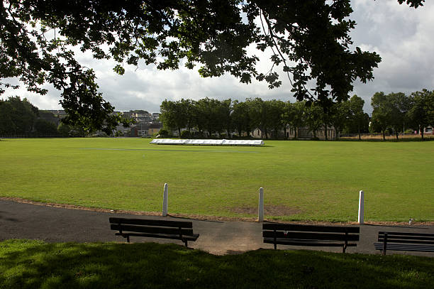 istock Village cricket green 134428825
