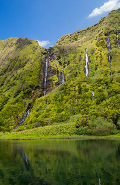istock waterfalls on Flores island 1344291936