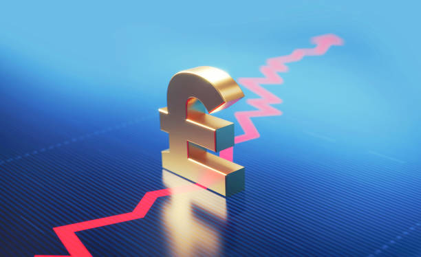istock British Pound Symbol Standing Over A Financial Graph 1344293189