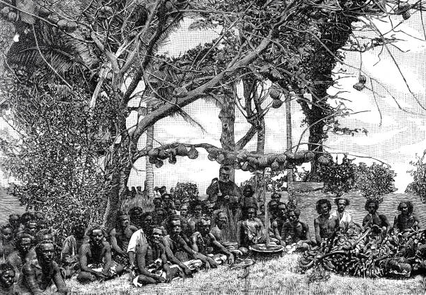 istock Native people of Futuna Island 1344299156