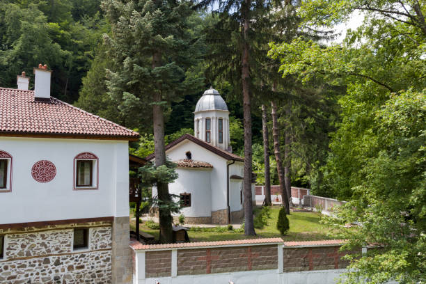 istock Orthodox Divotino Monastery at Lyulin Mountain, Bulgaria 1344306492