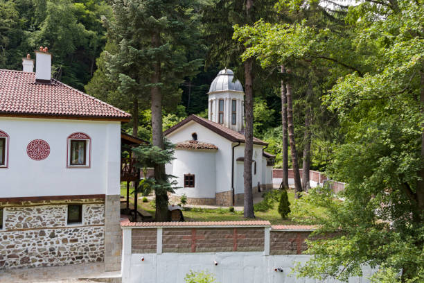 istock Orthodox Divotino Monastery at Lyulin Mountain, Bulgaria 1344307093