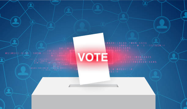 Electronic Voting Electronic Voting electronic voting stock illustrations