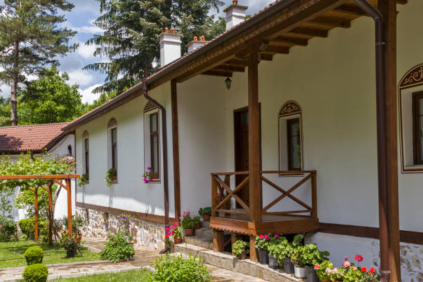 istock Orthodox Divotino Monastery at Lyulin Mountain, Bulgaria 1344307224