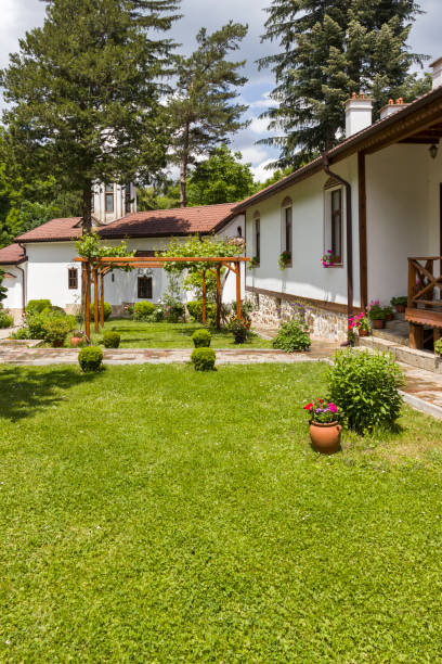 istock Orthodox Divotino Monastery at Lyulin Mountain, Bulgaria 1344307310