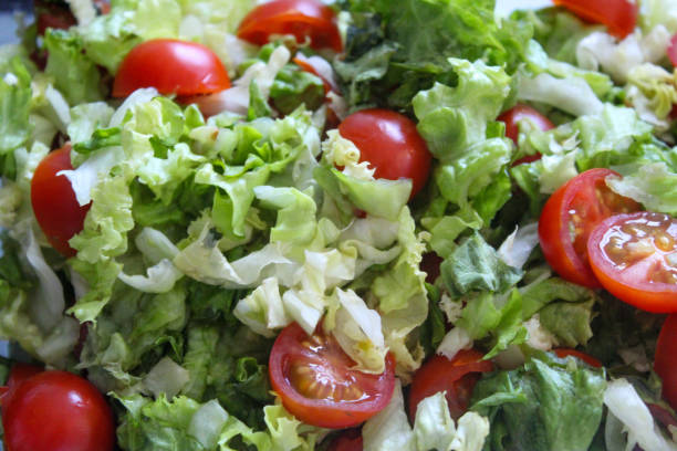 istock a salad made with lettuce and tomato 1344328627
