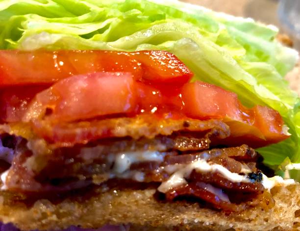 istock BLT On Whole Wheat Toast With Mayo 1344333694