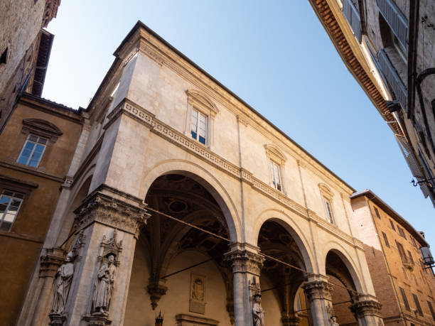 istock Loggia della Mercanzia in Siena, Italy 1344339877