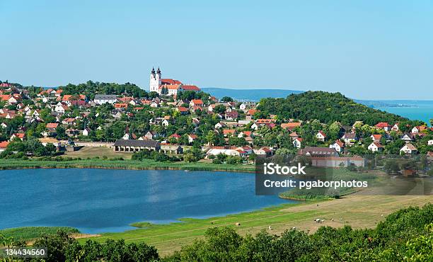 Landscape Of Tihany Hungary Stock Photo - Download Image Now - Lake Balaton, Hungary, Abbey - Monastery