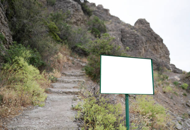 istock blank sign in the mountains 1344360401