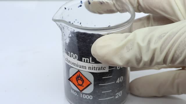 Chromium nitrate, an oxidizing agent