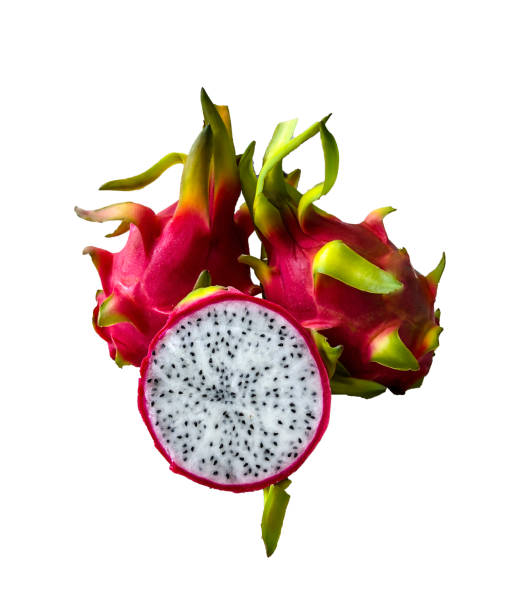 istock photo tropical fruit dragon on a white background, isolate 1344367660