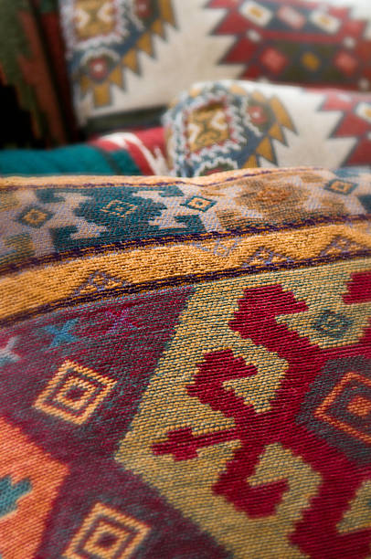 istock Cozy Comfortable Cushions in Home Nook 134436895