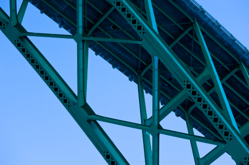 Bridge Steel Girder Detail of Supports