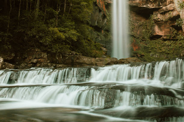 istock Belmore Falls waterfall, Southern highlands, Australia 1344384584