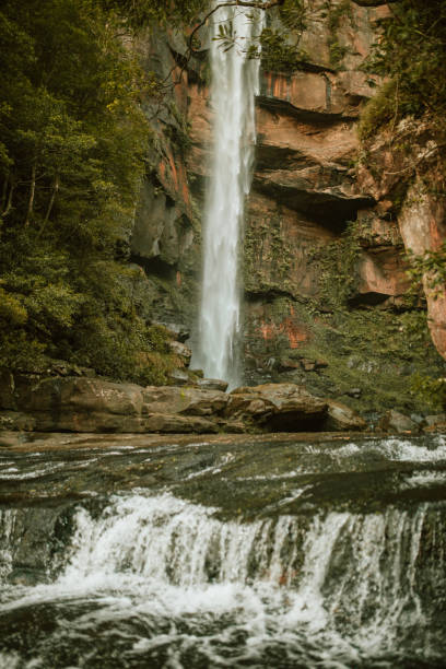 istock Belmore Falls waterfall, Southern highlands, Australia 1344384599