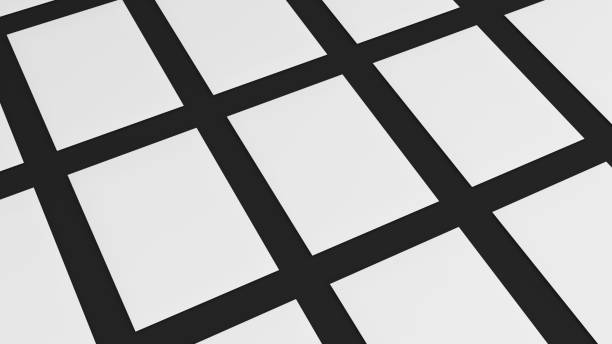 istock Blank paper on black background,Blank portrait A4,Mock-Up On Isolated black Background. 1344386812
