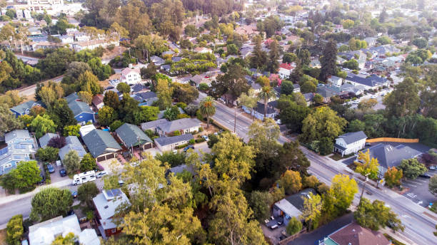 istock Aerial View of Housing 1344394741