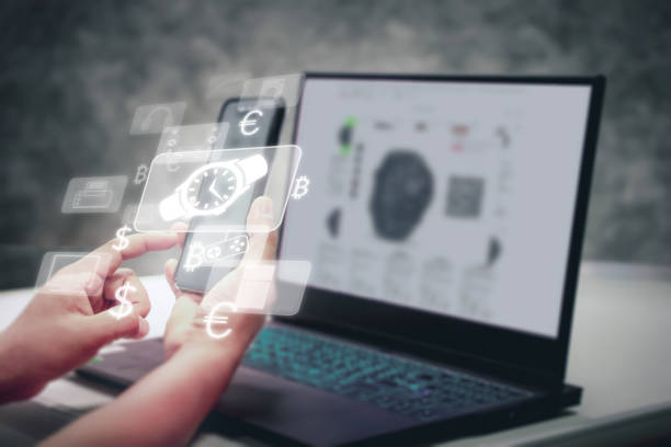 istock Man using a phone to scan QR Code to pay for online purchases, the convenience of secure financial transactions of the banking system, and the save people from going out during the COVID outbreak 1344398877