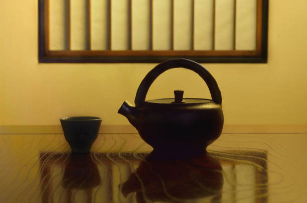 istock Japanese Saki Set on the Table 1344400898