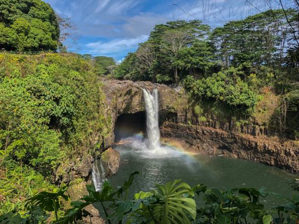 istock Breathtaking Waterfall in Maui, Hawaii 1344408983