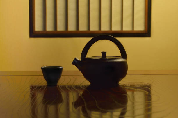 istock Japanese Saki Set on the Table 1344409222