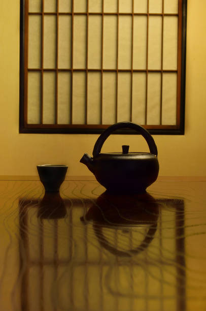 istock Japanese Saki Set on the Table 1344409223