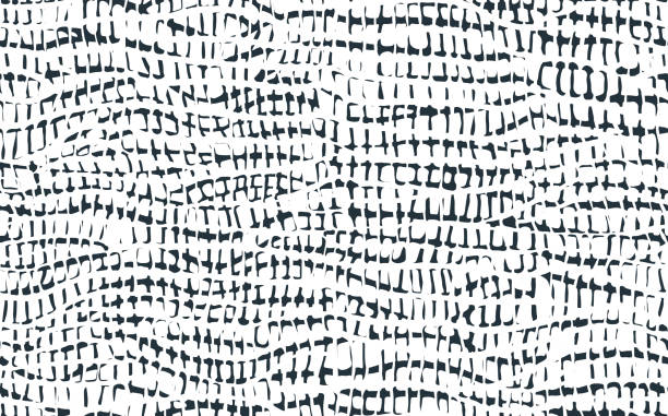 Abstract modern crocodile leather seamless pattern. Animals trendy background. Black and white decorative vector illustration for print, fabric, textile. Modern ornament of stylized alligator skin Abstract modern crocodile leather seamless pattern. Animals trendy background. Black and white decorative vector illustration for print, fabric, textile. Modern ornament of stylized alligator skin. alligator stock illustrations