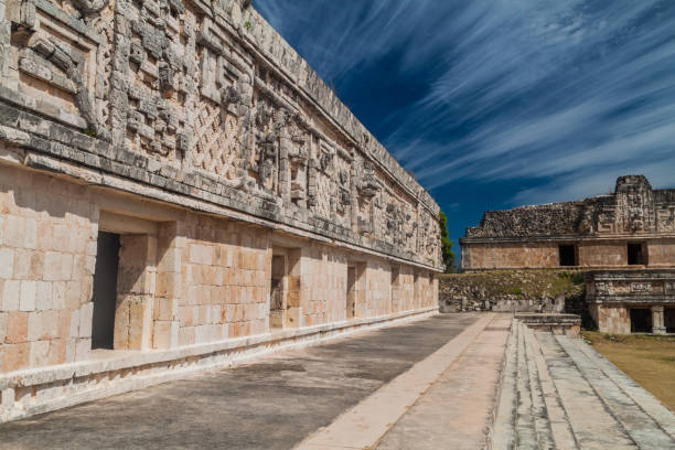 istock Nun's Quadrangle Cuadrangulo de las Monjas building complex at the ruins of the ancient Mayan city Uxmal, Mexi 1344414108