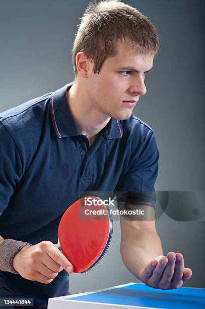 Table Tennis Stockfoto und mehr Bilder von Aktivitäten und Sport - Aktivitäten und Sport, Amateur, Anstrengung