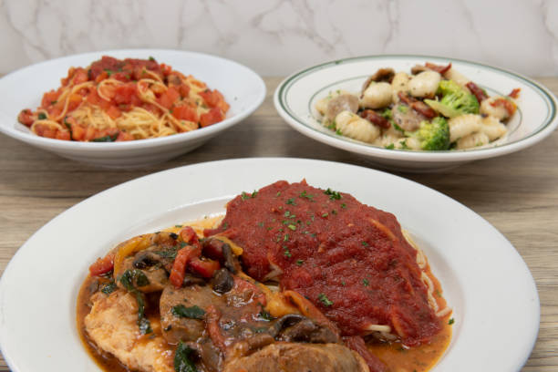 istock Italian cuisine presented on a plate. 1344424049