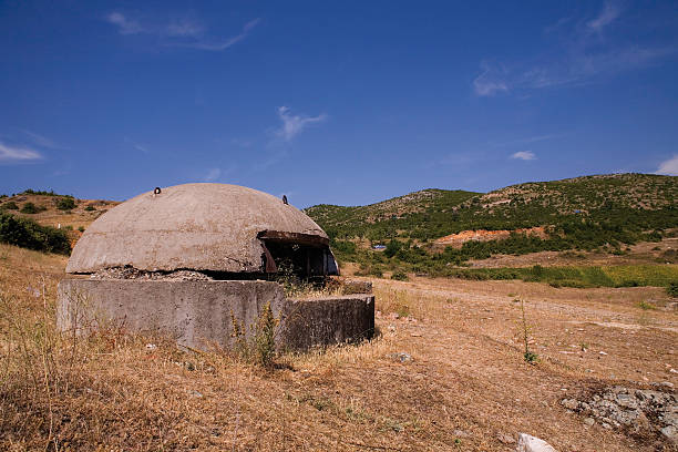 istock The old bunker in Albania 134442822