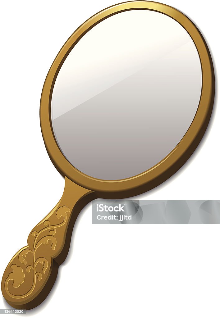 Espejo para maquillarse - arte vectorial de Espejo libre de derechos