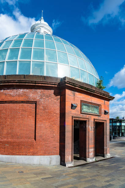 istock Greenwich Foot Tunnel entrance 1344431930
