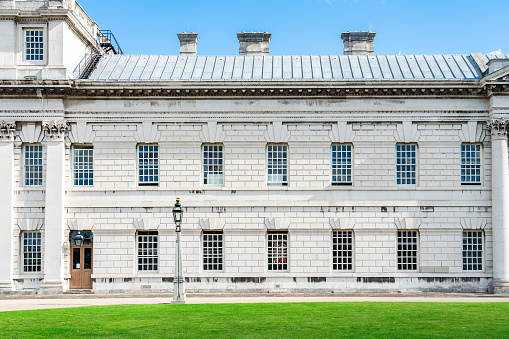 View at The Royal Naval College in Greenwich