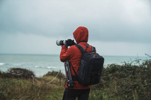 istock Young photographer outdoors 1344438442