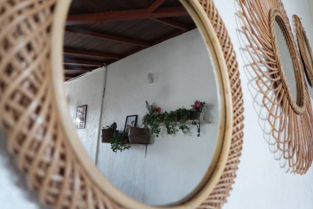istock The ornament on the wall in a coffee shop 1344438562
