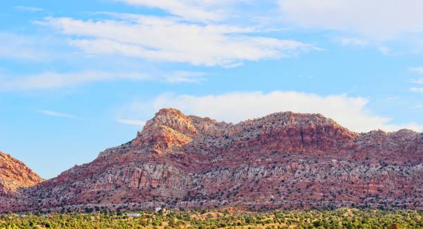 istock Large Mountain Overlooking High Desert Valley 1344441365