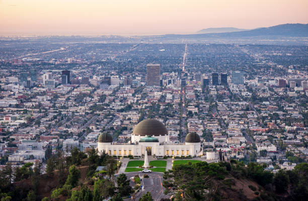istock Griffith Park Observatory with Los Angeles Skyline 1344441494