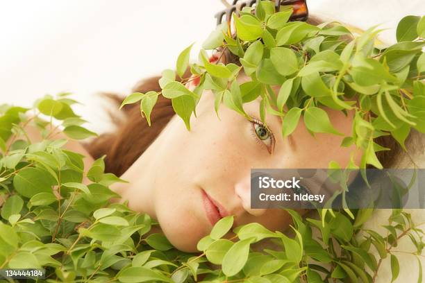 Green Secrets Stock Photo - Download Image Now - Adult, Beautiful People, Beauty
