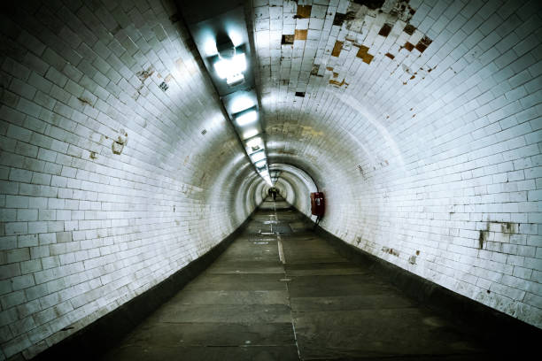 Greenwich Foot Tunnel beneath the River Thames