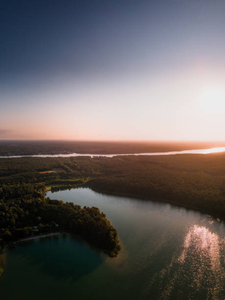 istock Sunrise at the lake Wdzydze 1344451470
